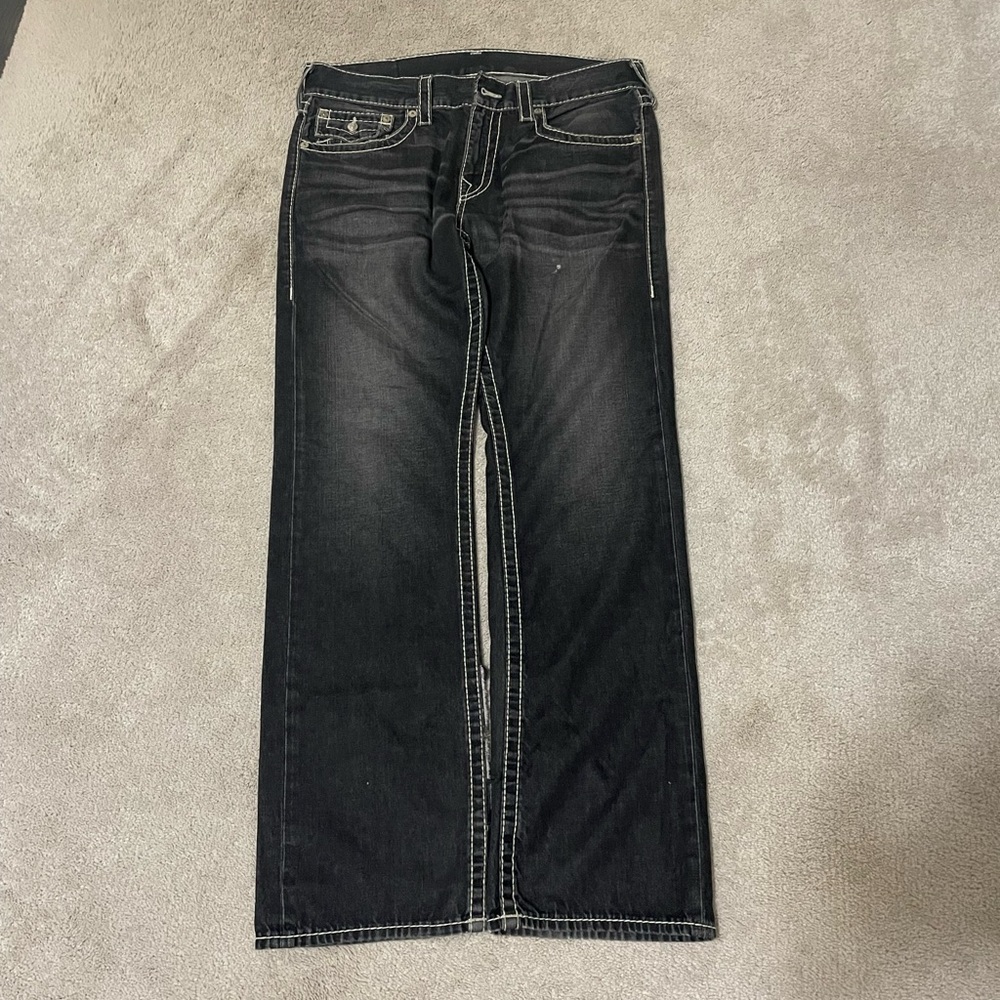 True Religion Grey Jeans - Picture 1 of 7